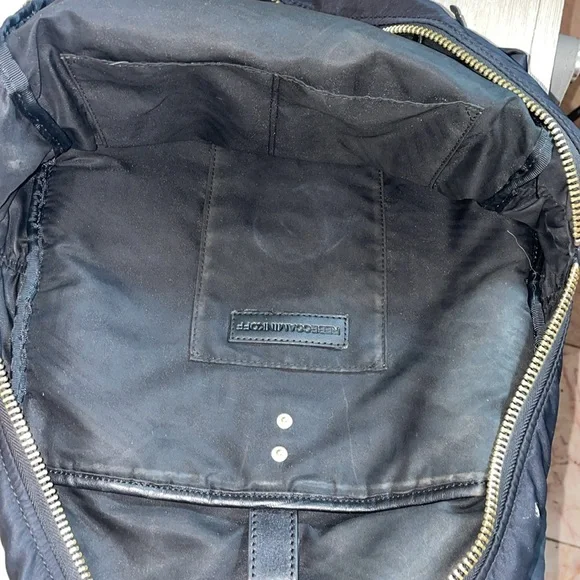 Rebecca Minkoff Black Backpack with Gold Hardware - Picture 4 of 4